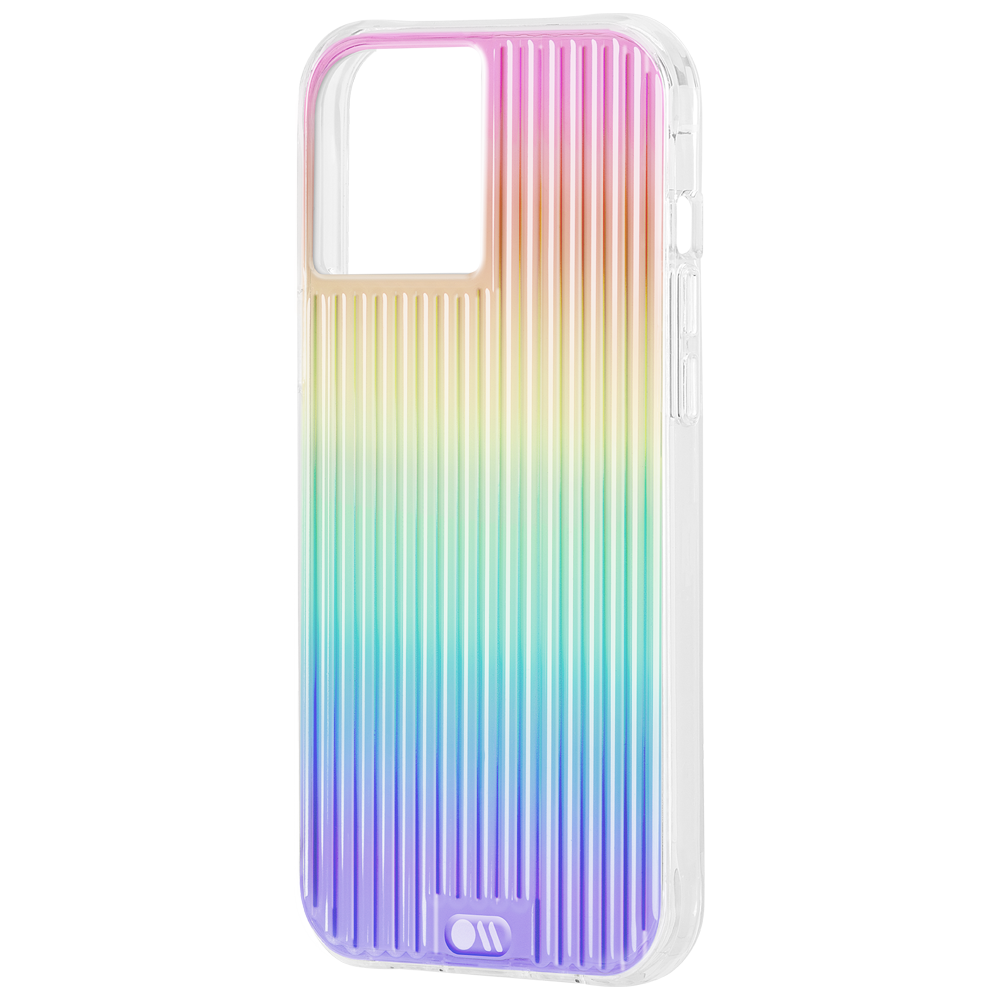 [OPEN BOX] CASE-MATE iPhone 12 Mini - Tough Groove Case - Iridescent w/ Micropel