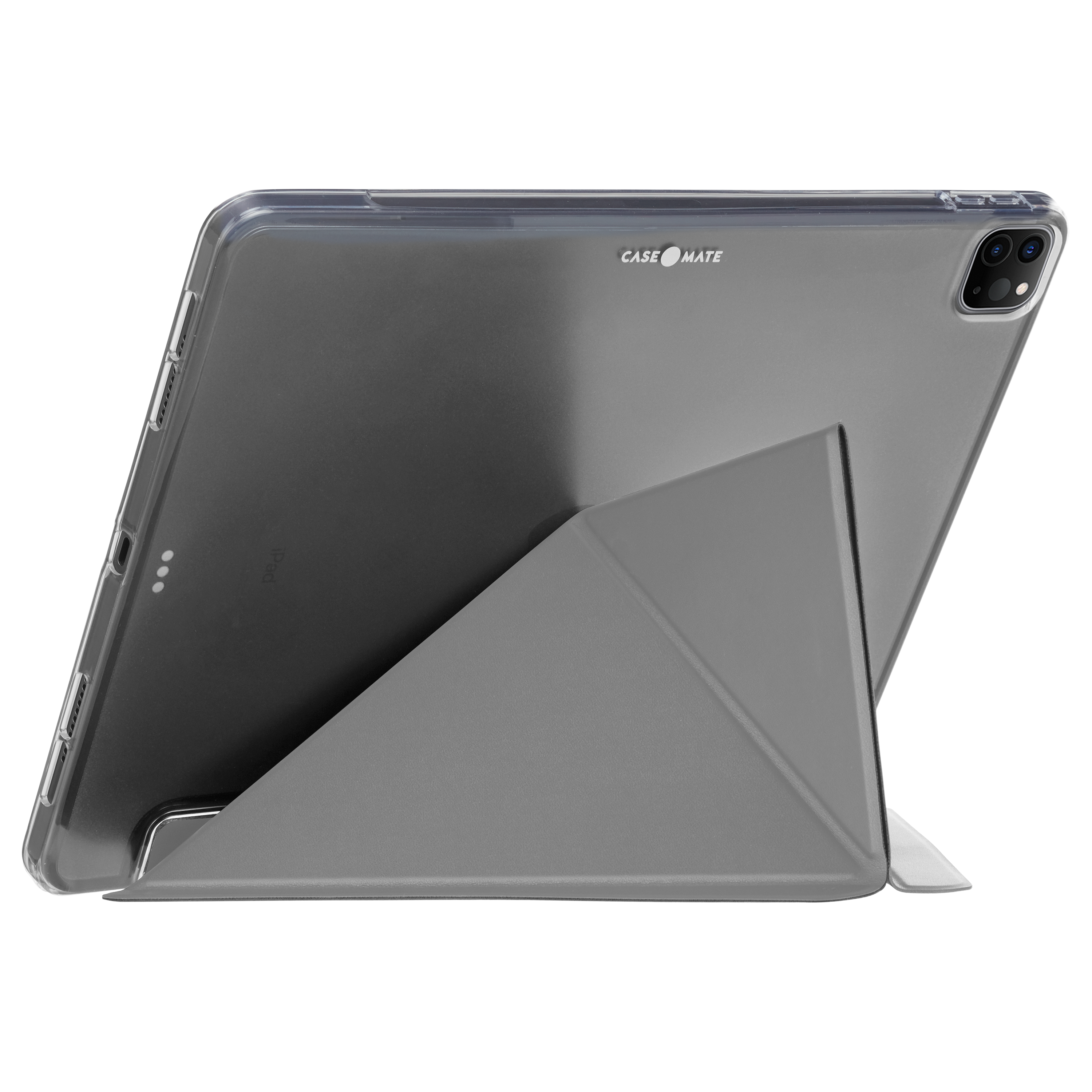CASE-MATE Multi Stand Folio Case for iPad Pro 12.9" 5th Gen. 2021 - Gray