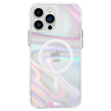 [OPEN BOX] CASE-MATE iPhone 13 Pro Max - Soap Bubble w/ MagSafe and Antimicrobial - Iridescent