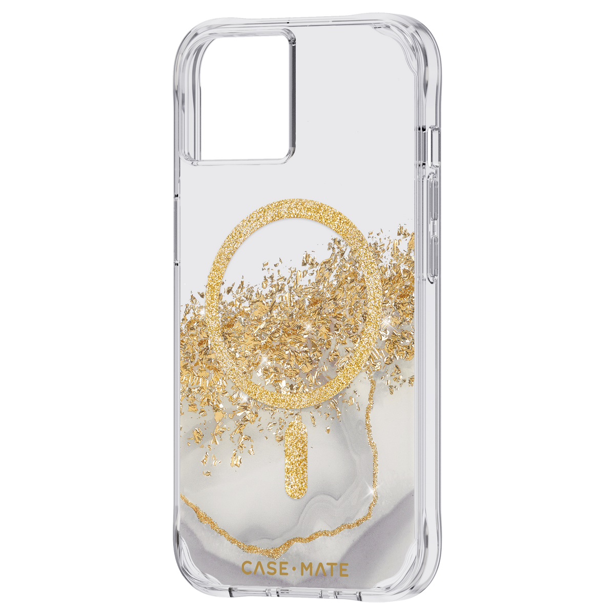 CASE-MATE iPhone 14 - Karat Marble Case with Magsafe - Clear Multi-color