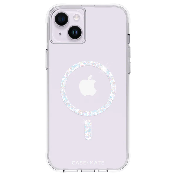 CASE-MATE iPhone 14 Plus - Twinkle Diamond Case with Magsafe - Clear