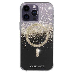 [OPEN BOX] case-mate-iphone-14-max-2022-6-7-karat-onyx-case-with-magsafe-clear-multi-color