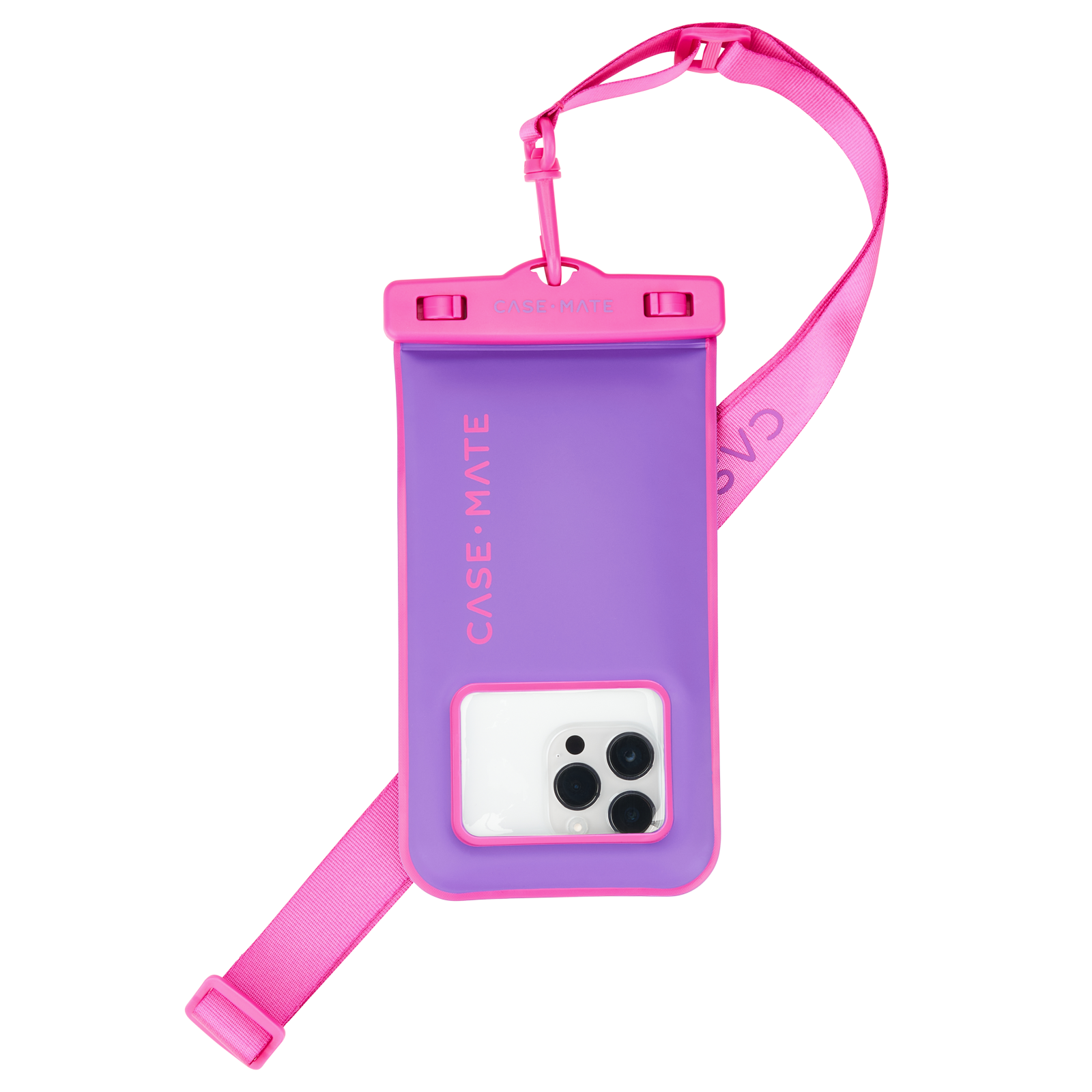 جراب هاتف عائم مقاوم للماء من كيس-ميت - بنفسجي/فوشيا