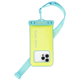 CASE-MATE Universal Waterproof Floating Phone Pouch - Lime/Pool