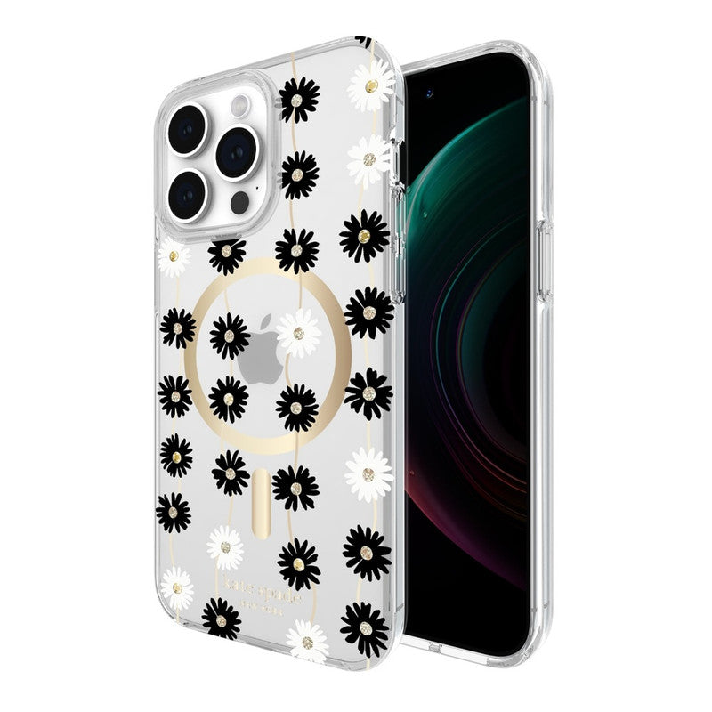 KATE SPADE Apple iPhone 15 Pro Max 2023 Case - Magsafe Copmpatible - Daisy Chain