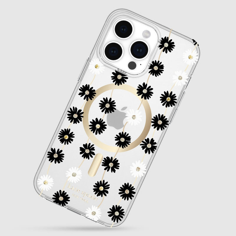 KATE SPADE Apple iPhone 15 Pro Max 2023 Case - Magsafe Copmpatible - Daisy Chain