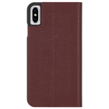 CASE-MATE Barely There For iPhone XS Max - Folio Brown