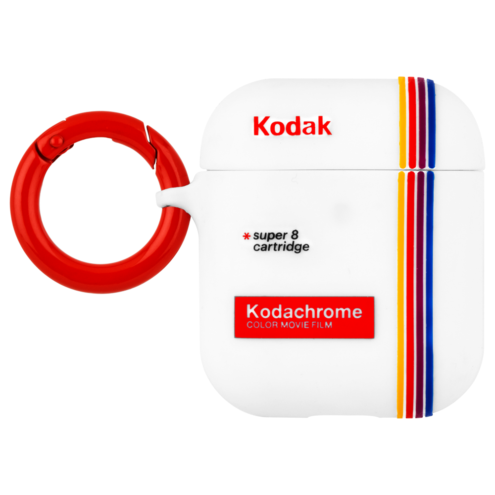 CASE-MATE Kodak AirPod Case - Striped Kodachrome Super 8