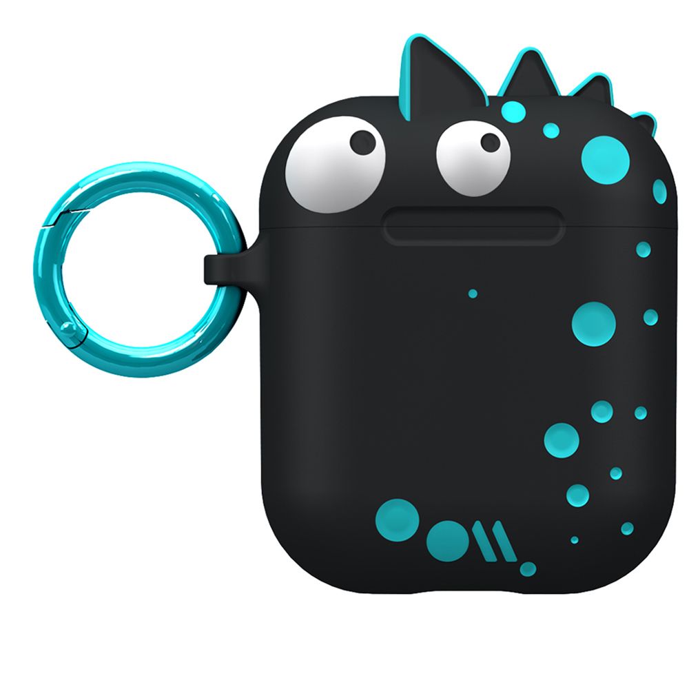 [علبة مفتوحة] حافظة CASE-MATE CreaturePods لسماعات AirPods - غير ضارة - سوداء