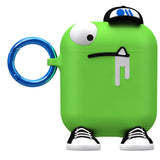 CASE-MATE CreaturePods AirPods Case - Chuck The Cool Guy - Green