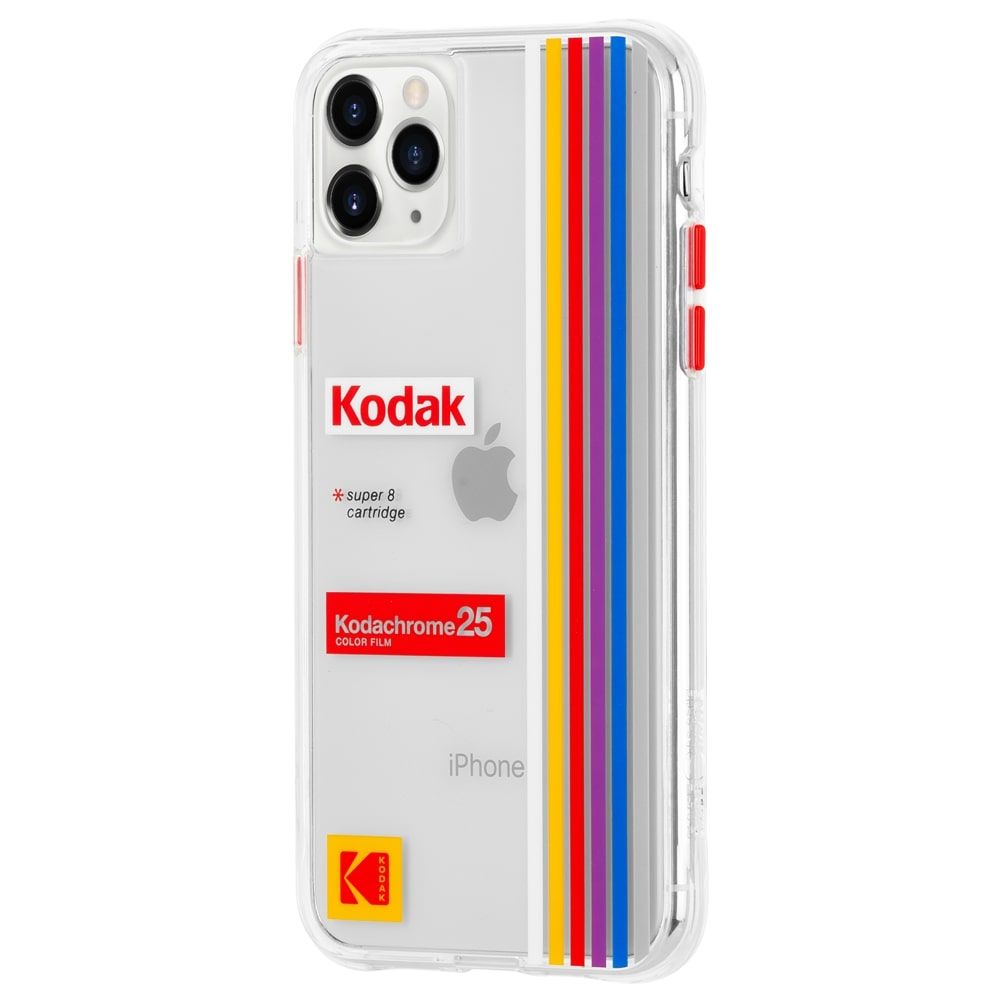CASE-MATE Kodak Case for iPhone 11 Pro - Striped Kodachrome Super 8