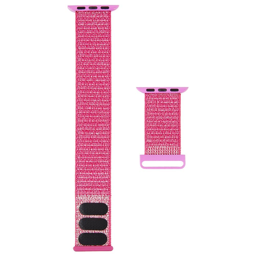CASE-MATE 38-41mm Apple Watch Nylon Band for Series 1-8 &amp; SE - Metallic Pink  (Apple Watch sold separately)