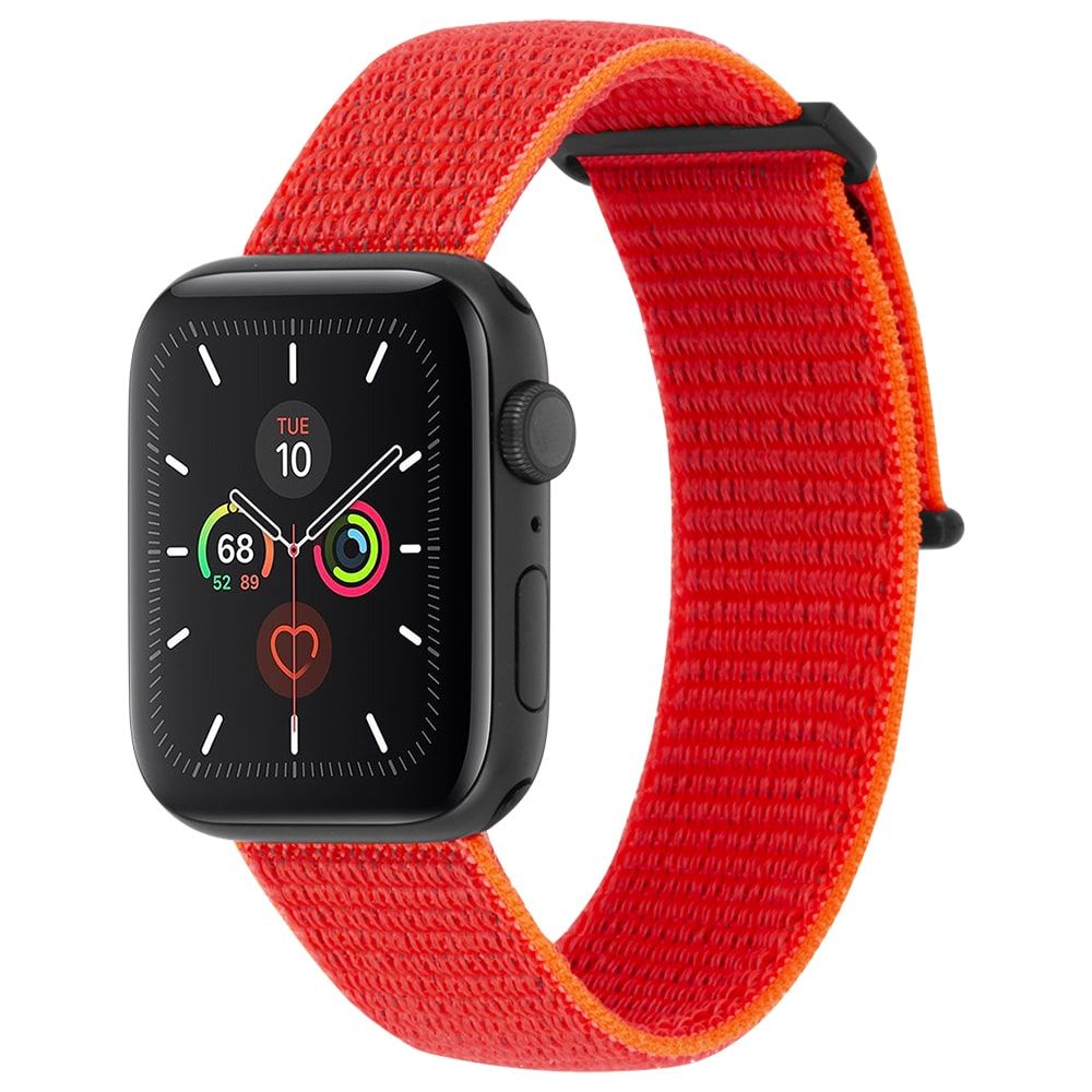 CASE-MATE  38-40mm Apple Watch Nylon Band for Series 1-8 &amp; SE -  Reflective Neon Orange  (Apple Watch sold separately)