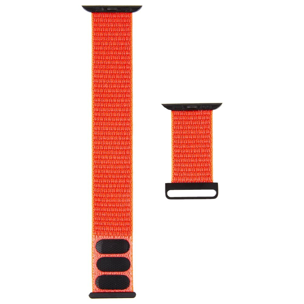 CASE-MATE  38-40mm Apple Watch Nylon Band for Series 1-8 &amp; SE -  Reflective Neon Orange  (Apple Watch sold separately)