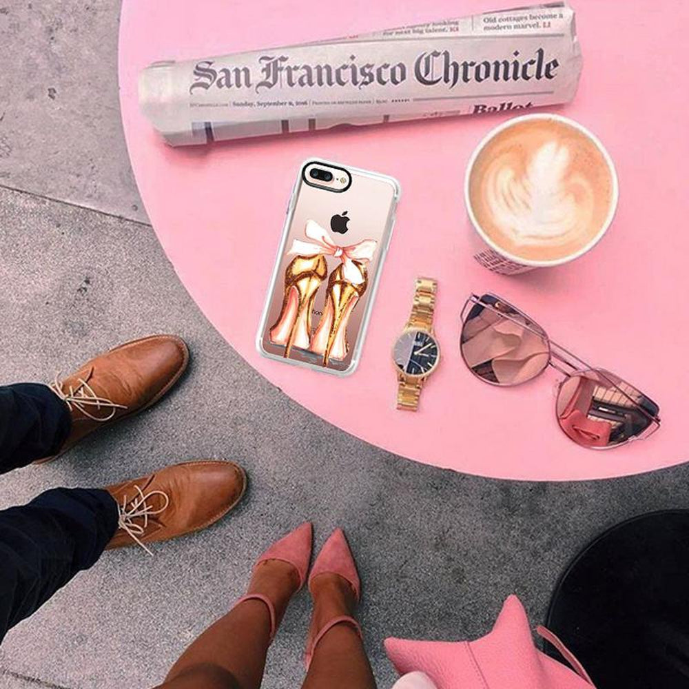 [OPEN BOX] CASETIFY Snap Case Golden Heels for iPhone 8/7 Plus