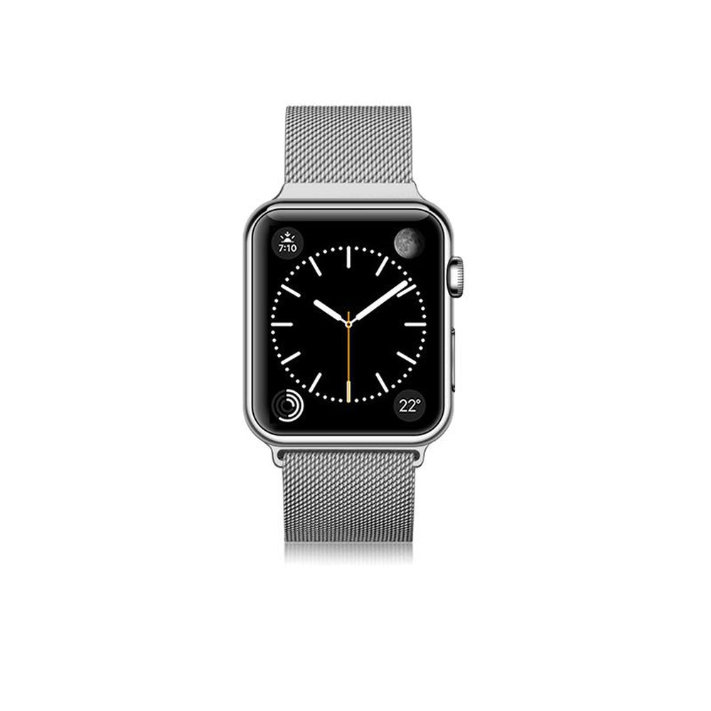 CASETIFY Apple Watch Band Stainless Steel for All Series 42 MM Silver  (Apple Watch sold separately)