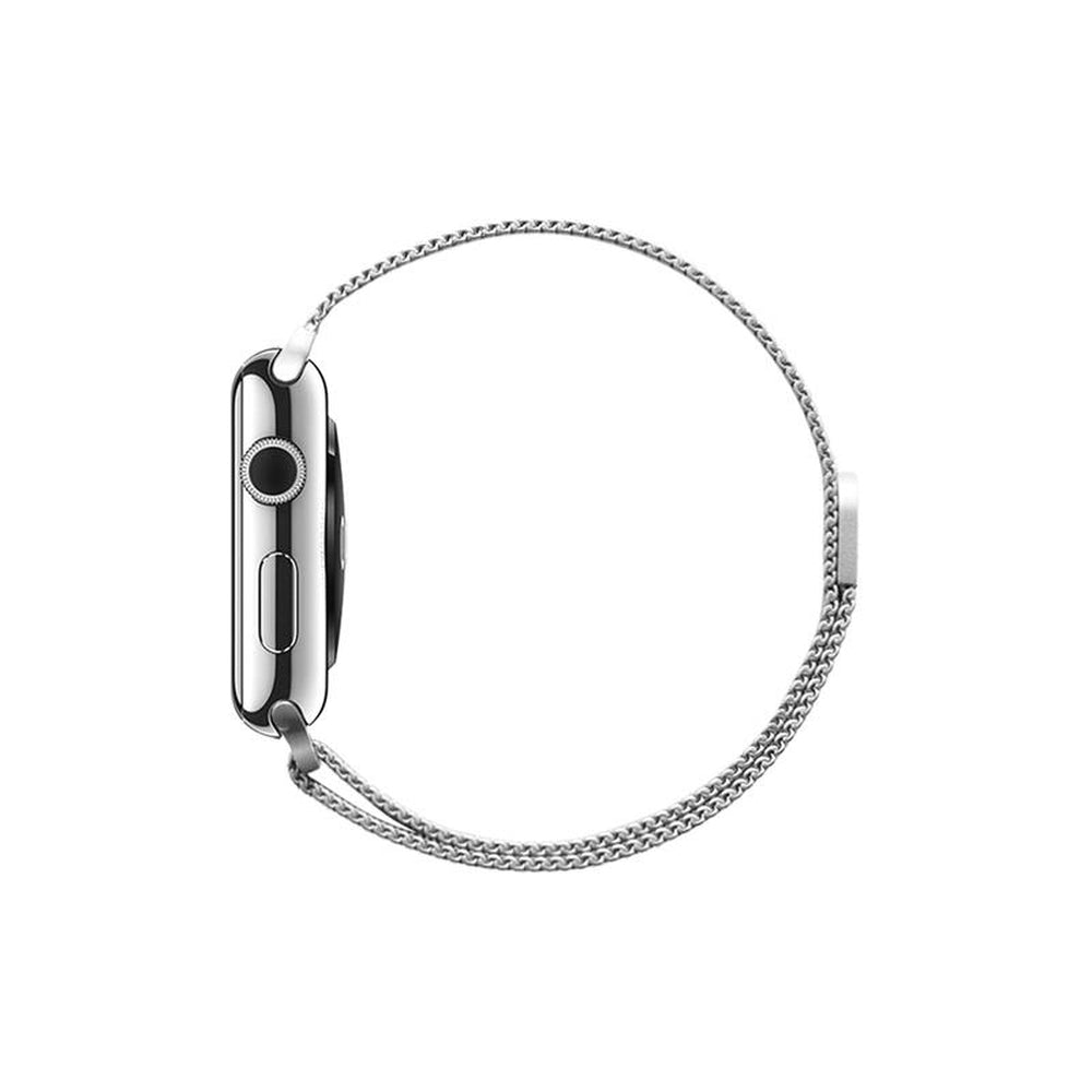 CASETIFY Apple Watch Band Stainless Steel for All Series 42 MM Silver  (Apple Watch sold separately)