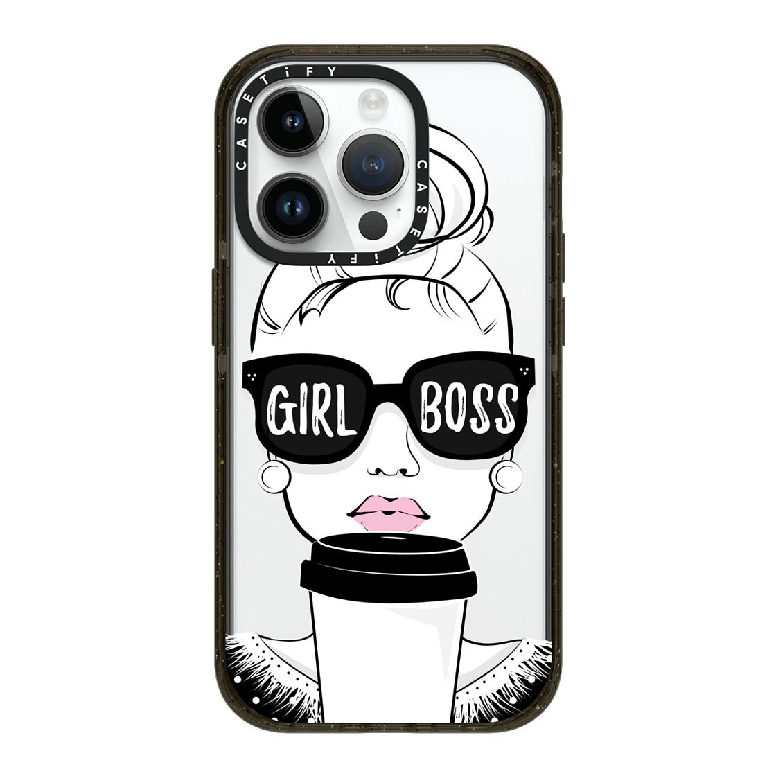 CASETIFY iPhone 14 Pro Impact Case with Magsafe - Girl Boss - DXB.NET