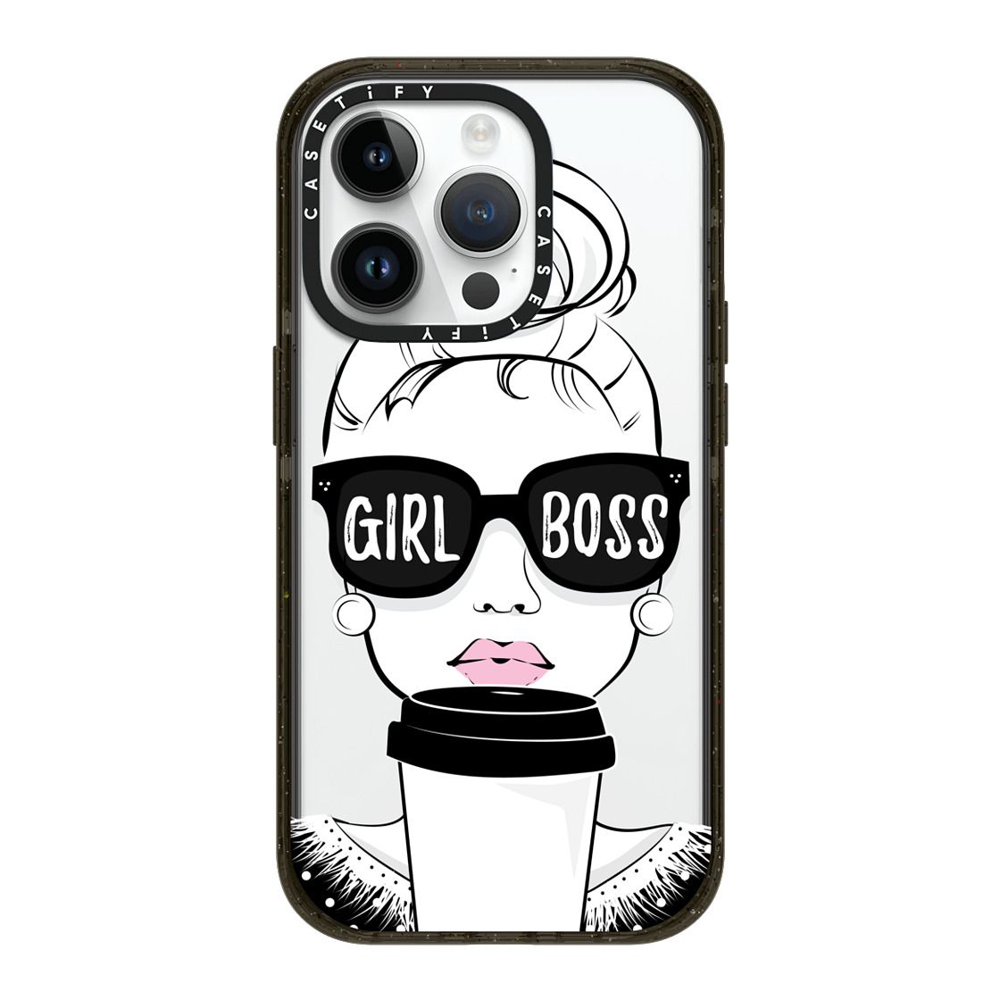 CASETIFY iPhone 14 Pro Impact Case with Magsafe - Girl Boss