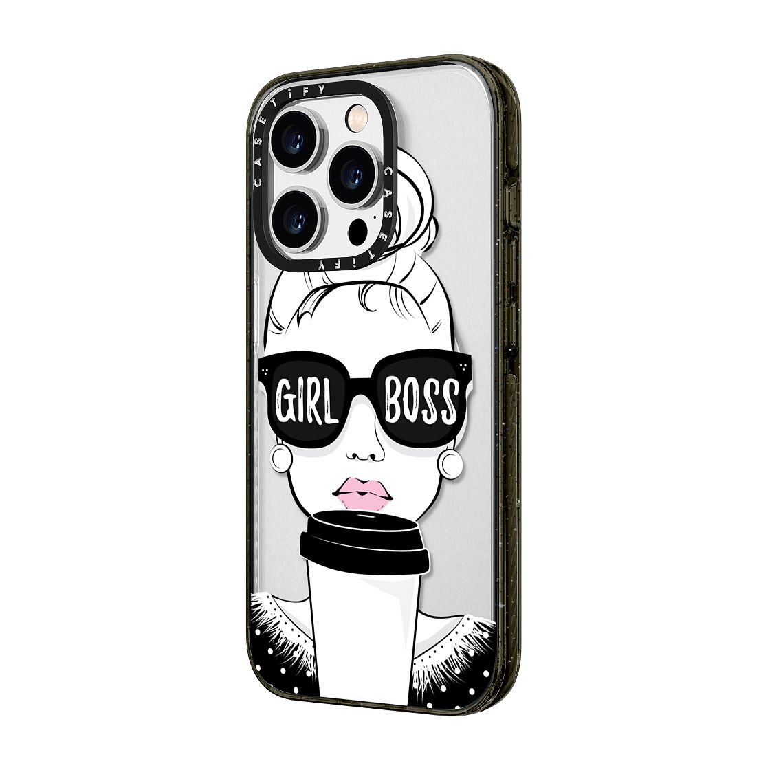 CASETIFY iPhone 14 Pro Impact Case with Magsafe - Girl Boss