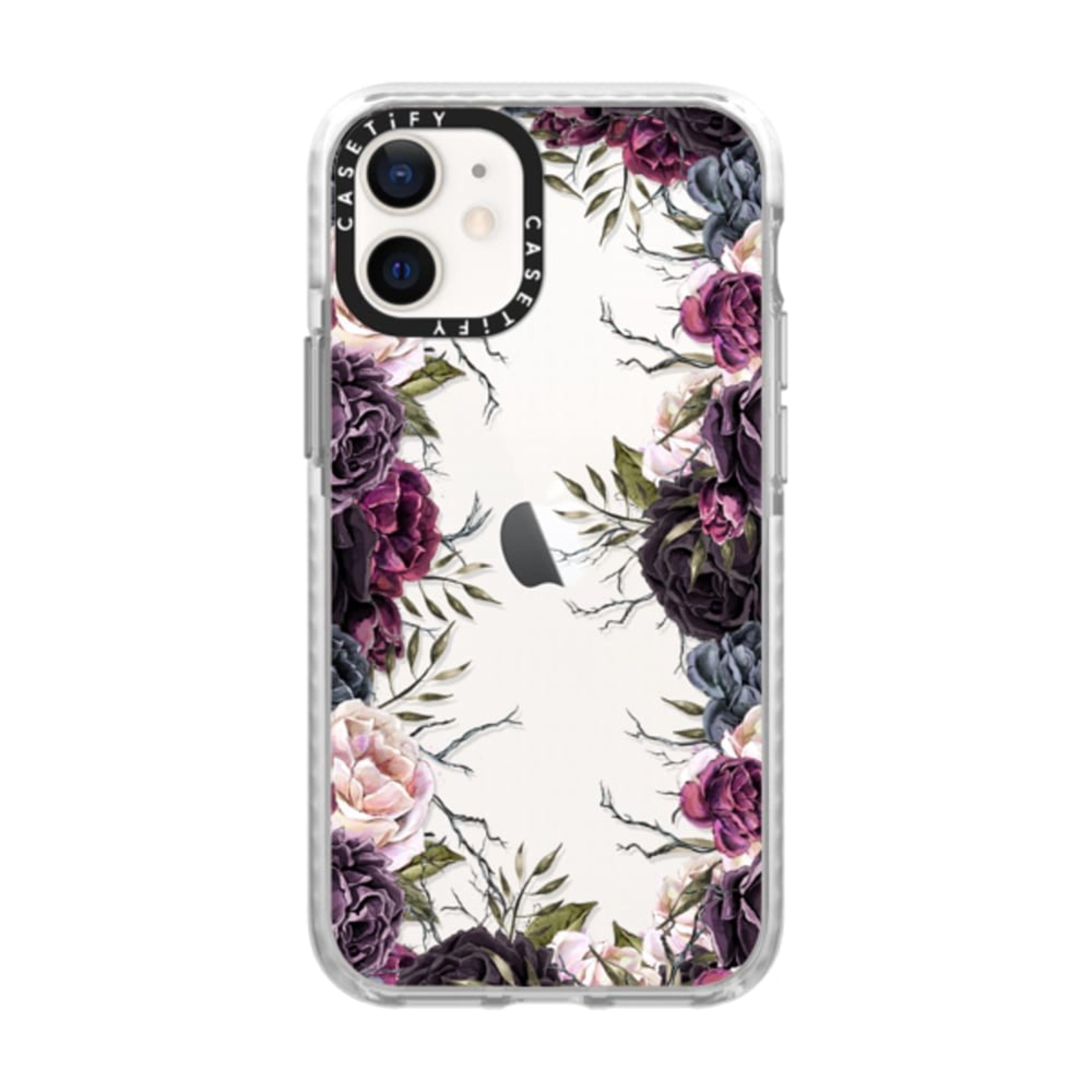 جراب CASETIFY لهاتف iPhone 12 Mini - My Secret Garden المقاوم للصدمات - شفاف