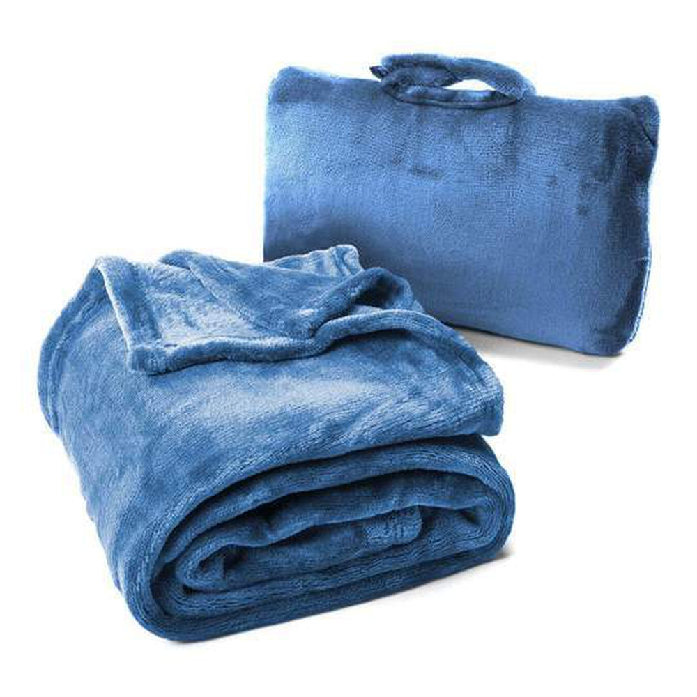 CABEAU Fold &#39;n Go Blanket - Royal Blue