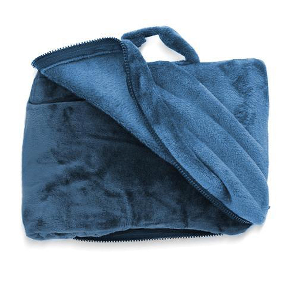 [OPEN BOX] CABEAU Fold   n Go Blanket - Royal Blue