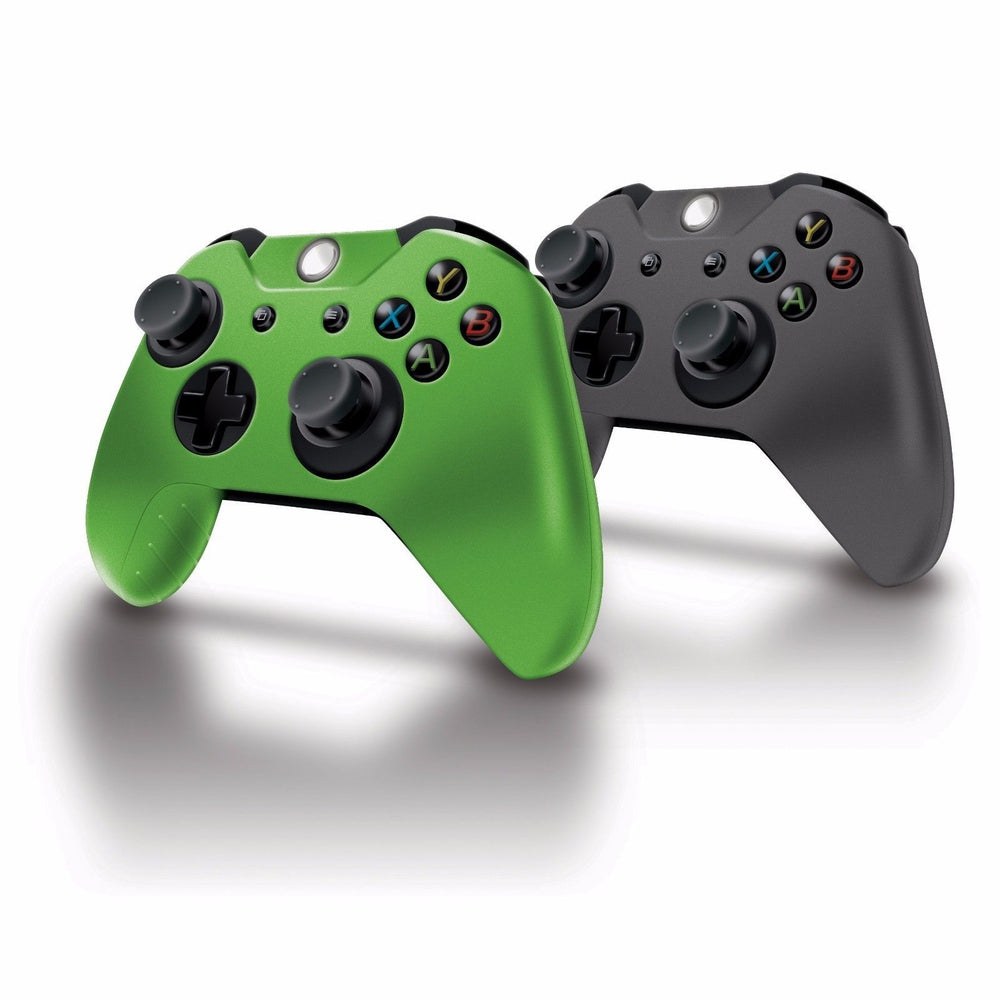 [OPEN BOX] DREAM GEAR Xbox One 5 in 1 Comfort Grip Twin Pack - Gray / Green