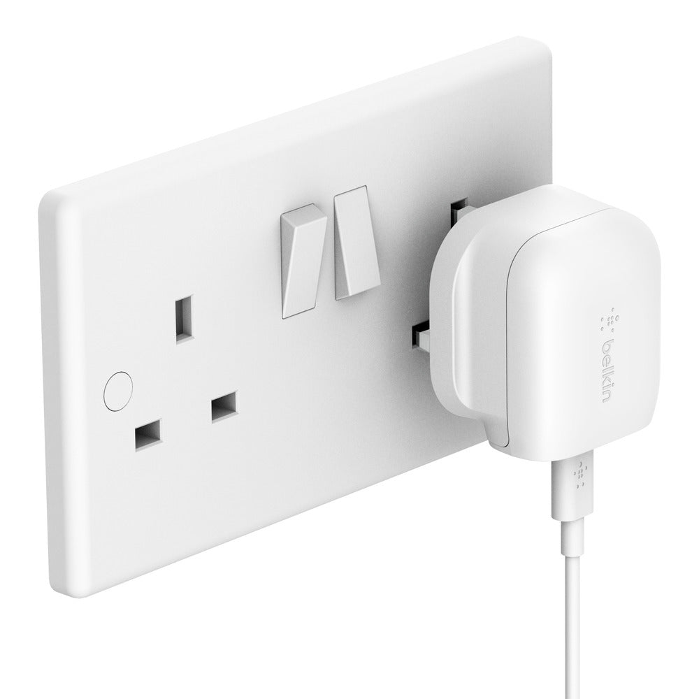 BELKIN UK Home Charger 1 Port 18W USB-C White