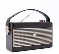 GPO Darcy Portable Analogue Radio Black