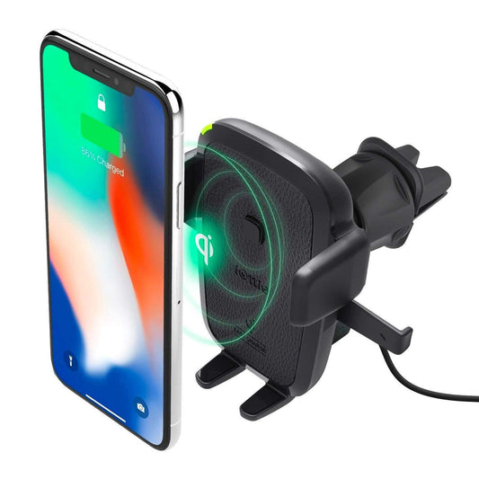 [OPEN BOX] IOTTIE Easy One Touch Qi Wireless Fast Charge Air Vent Car Mount