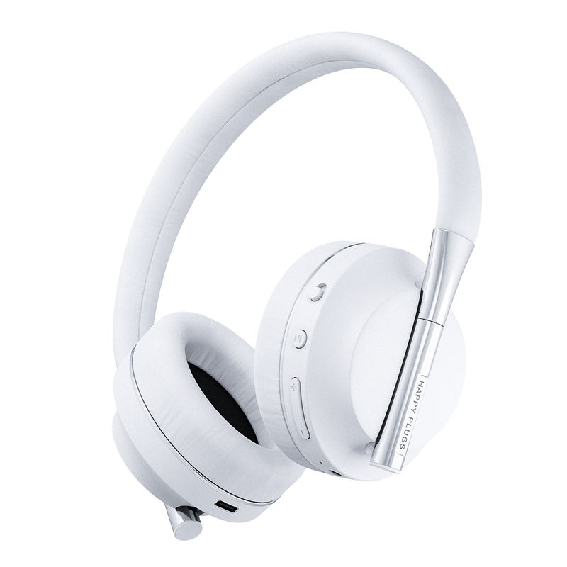 HAPPY PLUGS Play Youth Wireless Headphones - White