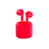 HAPPY PLUGS Joy True Wireless Headphones - Red