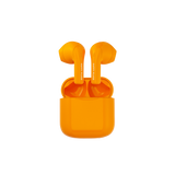 HAPPY PLUGS Joy True Wireless Headphones - Orange