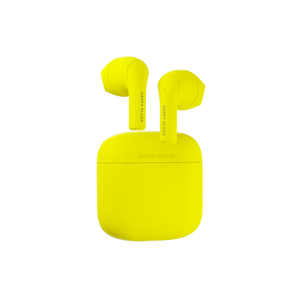 HAPPY PLUGS Joy True Wireless Headphones - Neon Yellow