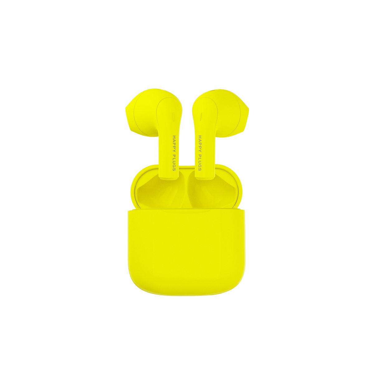 HAPPY PLUGS Joy True Wireless Headphones - Neon Yellow