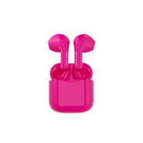 HAPPY PLUGS Joy True Wireless Headphones - Cerise