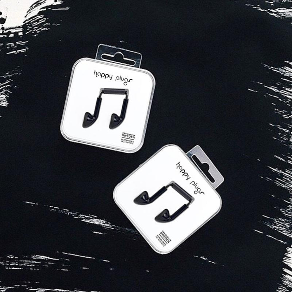 [OPEN BOX] HAPPY PLUGS Earbuds Black