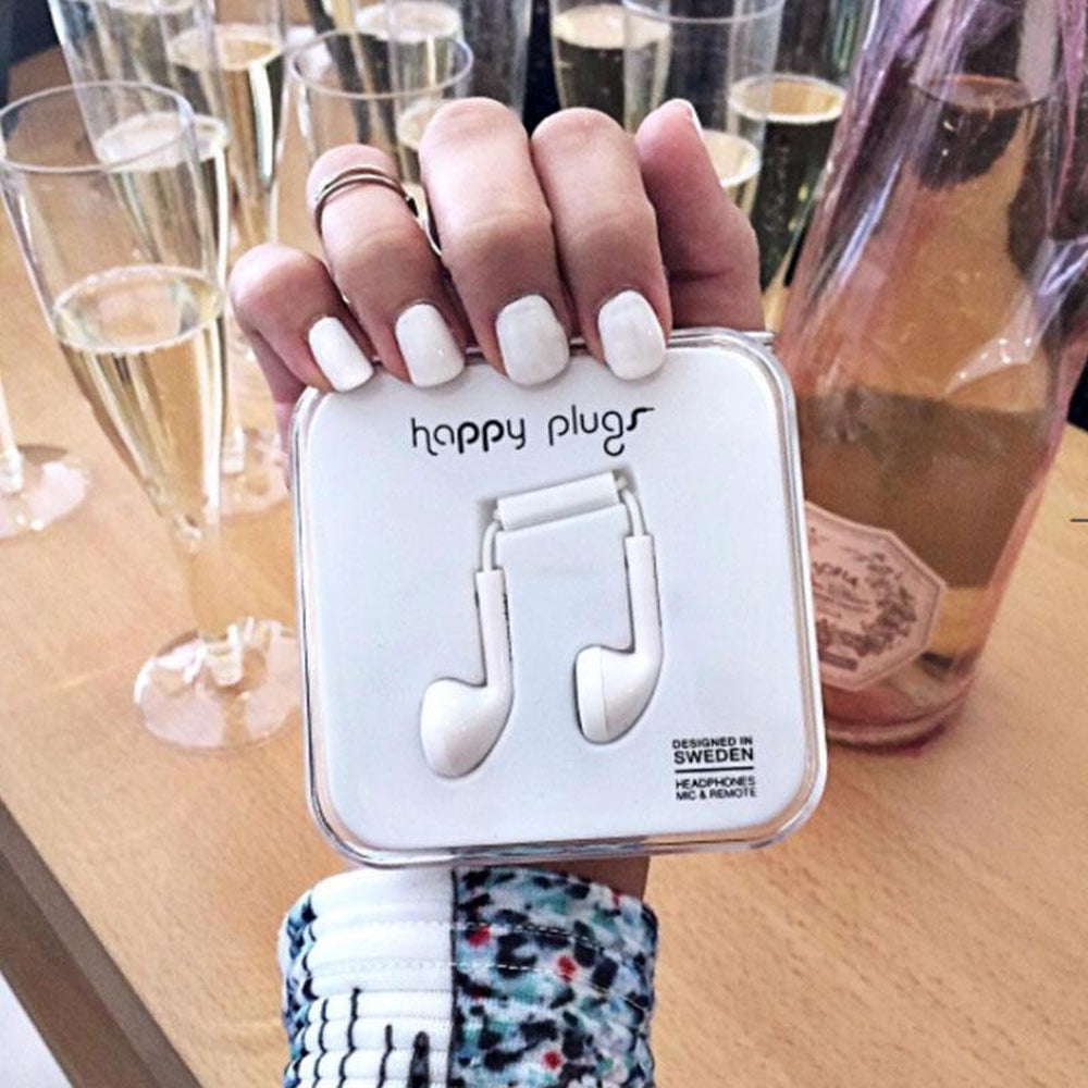 [OPEN BOX] HAPPY PLUGS Earbuds White