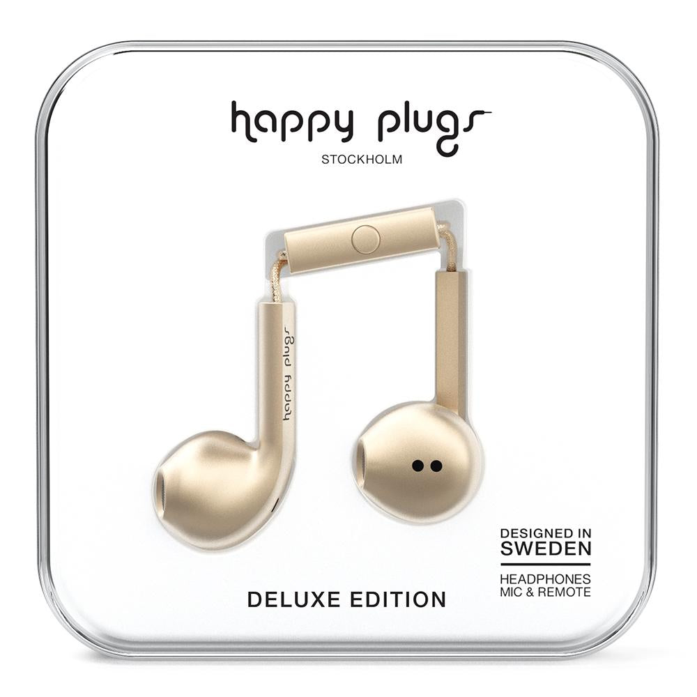 [OPEN BOX] HAPPY PLUGS Premium Earbud Plus  Champagne