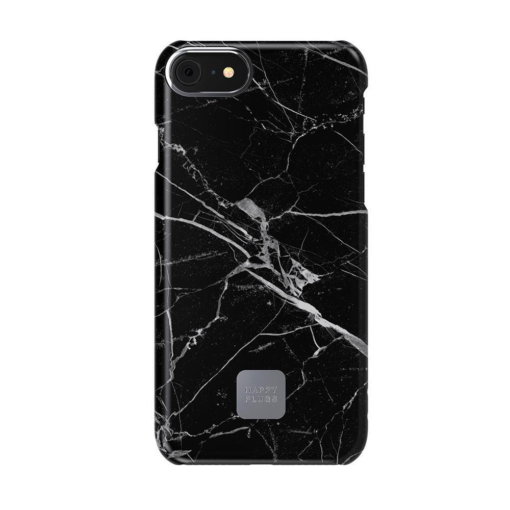 [OPEN BOX] HAPPY PLUGS Slim Case Deluxe for iPhone 8 / 7 Black Marble