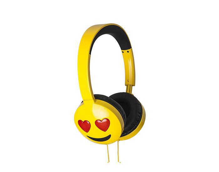 [OPEN BOX] JAM AUDIO Jamoji Love Struck On-Ear Headphones Emoji Design