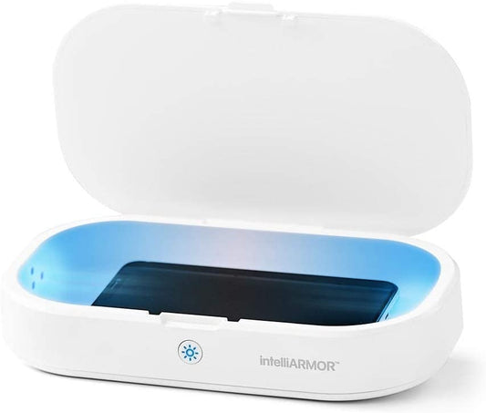 IntelliArmor - Universal UV Shield Plus Phone Sterilizer - White