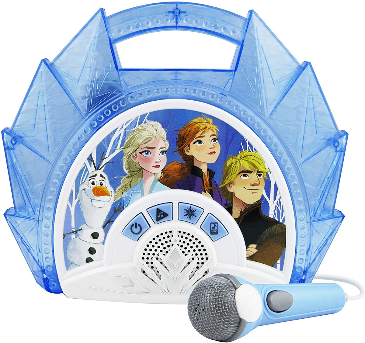 KIDdesigns Disney Frozen 2 Sing Along Karaoke BoomBox