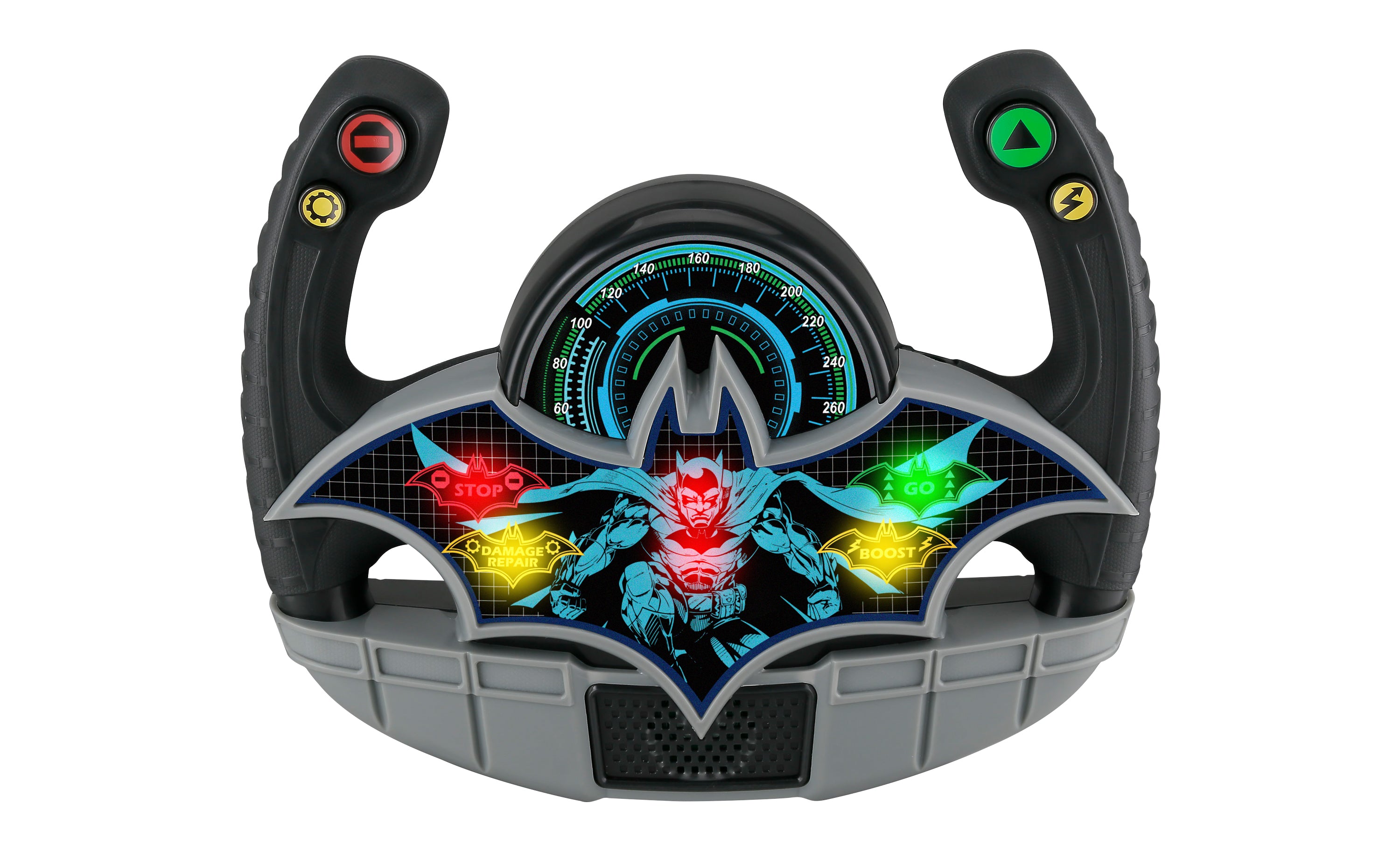 KIDdesigns Batman Toy Steering Wheel for Kids - Multi-color