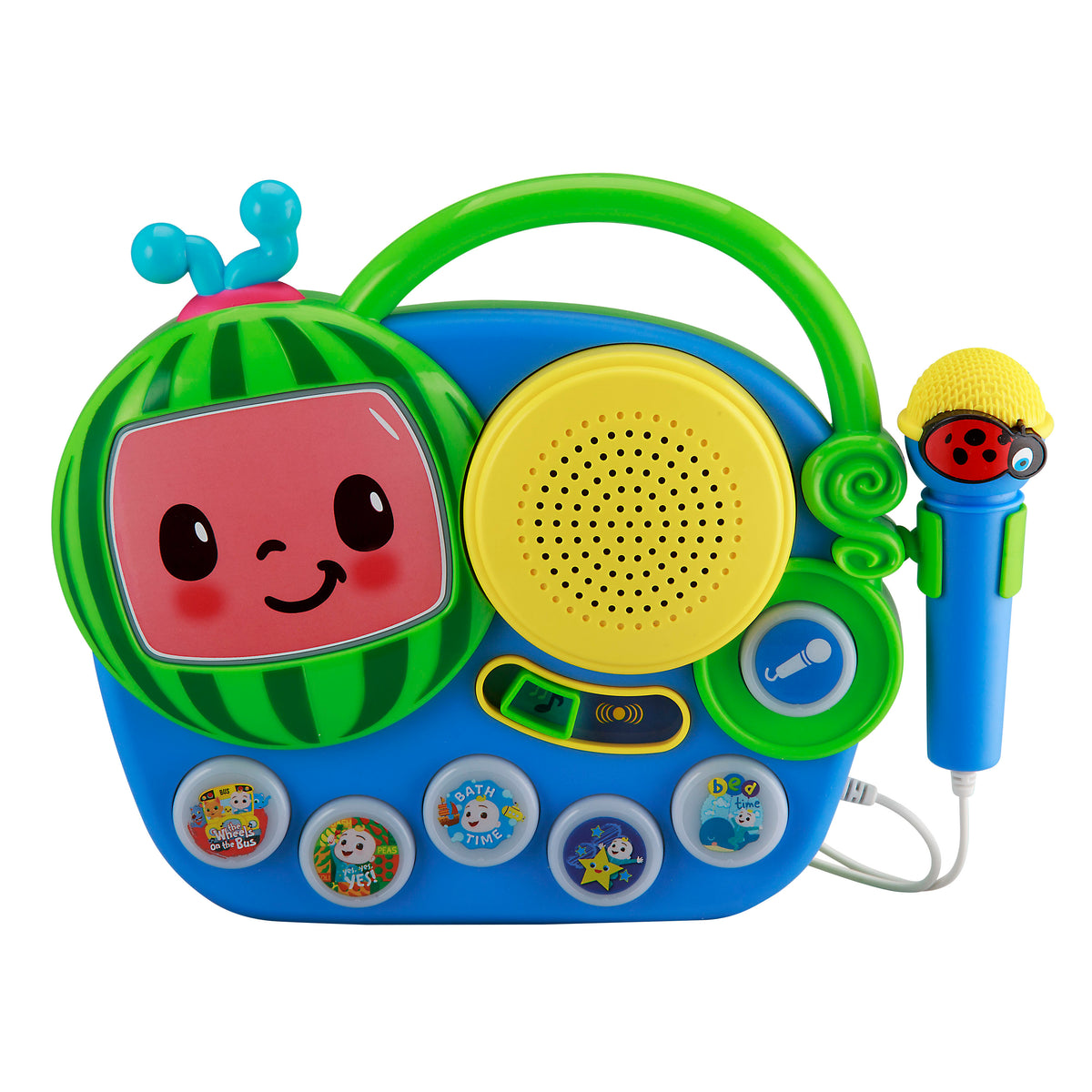 KIDdesigns CoCoMelon My First Sing Along Boombox for Kids - Multi-color