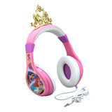 KIDdesigns Disney Princess Kid Safe Wired Headphones - Pink