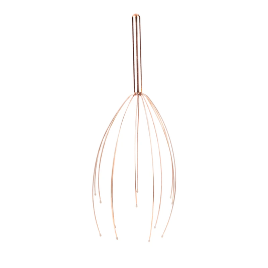 [OPEN BOX] KIKKERLAND Head Massager - Copper