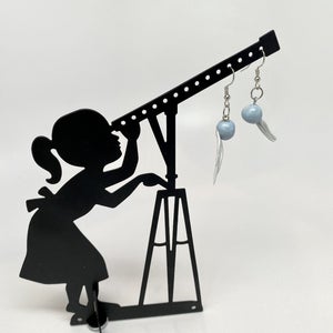 KIKKERLAND Stargazer Jewelry Stand - Black