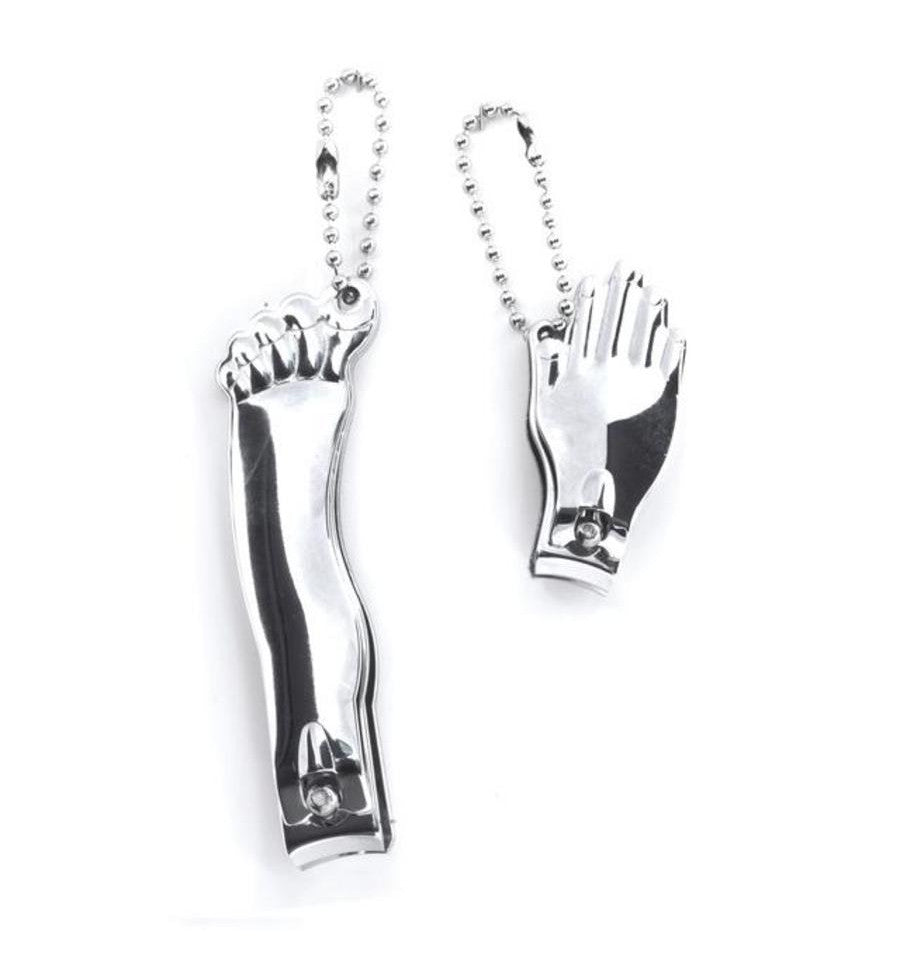 KIKKERLAND Hand And Foot Nail Clipper Combo - Silver